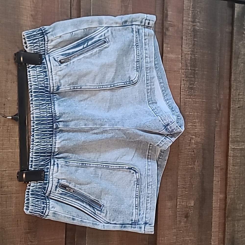 Aerie Blue Denim Shorts
